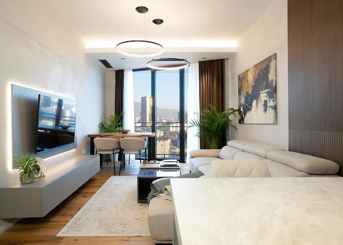 Apartamento Ee Homes - Curated Design, Tub Skyline Views